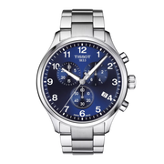 Tissot Chrono Xl Classic T116.617.11.047.01 - bracciale e cassa acciaio - quadrante blu con cronografo e datario